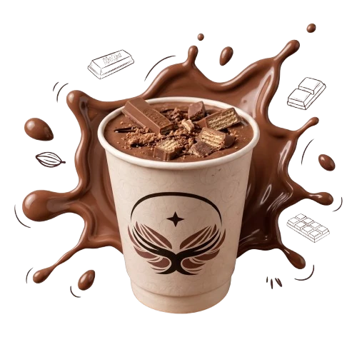 KitKat Loaded thick shake with wafer biscuits
