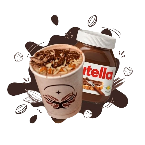 Creamy Nutella shake in Cocova cup